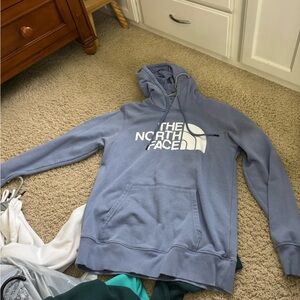 The North Face Light Blue Hoodie